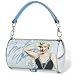 MARILYN MONROE PAISLEY CYLINDER TOTE / PURSE