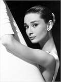 Audrey Hepburn art print by Hero, 80cm x 60cm