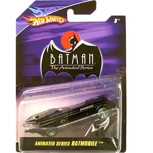 Hot Wheels > Animated Series Batmobile Vehicle 1 50 Scale by Batman