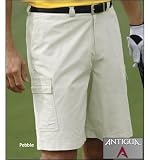 Antigua Tour Mens Golf Shorts (Color=Black-010,Size=40)