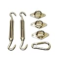 King Canopy Triangle Sun Shade Hardware Pack - Silver