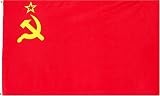 Russia (USSR -old style) Country/National Flag, 3FT x 5FT Polyester Flag, [NEW]