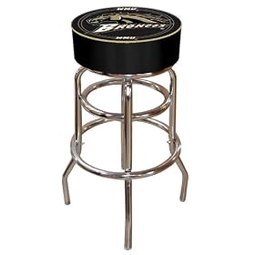 Western Michigan University Padded Bar Stool