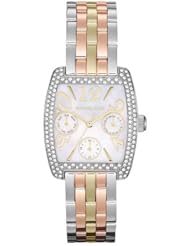 Michael Kors Trilogy Stainless Steel Emma Glitz Womens Watch - MK5681