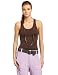 HKNB Heidi Klum for New Balance Womens Laser Cut Racerback Tank