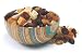 Nor Pro 8oz Rainbow Colored Wooden Bowl