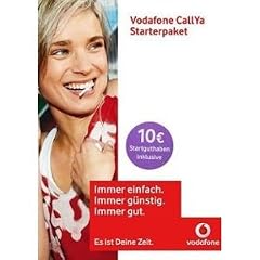 Vodafone CallYa-Karte mit 10 EUR Startguthaben