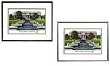 University of Maryland, College Park Undergrad Framed Collegiate Campus Lithograph