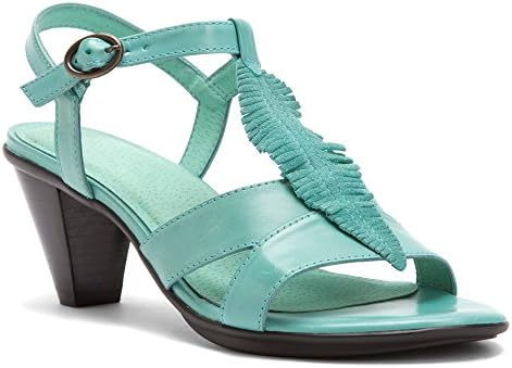 Walking Cradles Women's Sonia Sandal,Turquoise,10 WW US