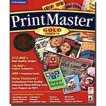 Click here to buy PrintMaster(R) Gold 16 by Broderbund.