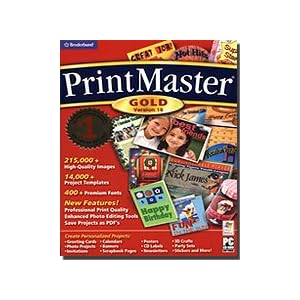 PrintMaster(R) Gold 16 by Broderbund