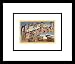 Greetings from Hempstead, Long Island, New York Places Framed Art Poster Print, 19x17