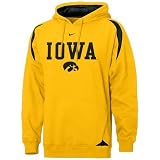 Nike Iowa Hawkeyes Gold Pass Rush Hoody Sweatshirt