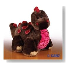 Webkinz Ganz Large Cocoa Dinosaur August 2008 Brand New Release Hm-338