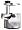 image Waring MG-800 Pro Professional Meat Grinder, Brushed Stainless Steel