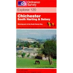 Chichester, South Harting and Selsey (Explorer Maps)