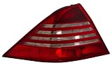 00-05 Mercedes Benz W220 S Class LED Tail Lights Red/Clear (1 Pair)