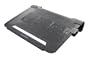 Coolermaster NotePal U3 Notebook-St�nder mit 1-Port USB-Hub und L�fter schwarz