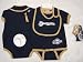 Milwaukee Brewers MLB Newborn / Infant / Baby Bib, Bootie and Onesie Set