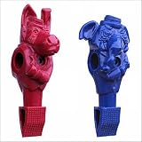 Juggernaut Set of F-005-R and F-006-B Democrat vs. Republican Themed Foosball Players Set