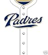 San Diego Padres Stretchable Book Covers