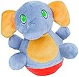 Outward Hound Kyjen  32090 Wobblerz Elephant Plush Wobble Toy, Large, Multicolor