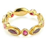 MELINDA MARIA Gwyneth Collection 18k Gold-Plated Gw