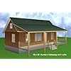 16x32 Cabin w/Loft Plans Package, Blueprints, Material List ...