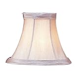 Livex S143 Chandelier Shade Pewter Bell Clip Shade