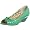 Seychelles Women's Lip Gloss Wedge,Green,7.5 M
