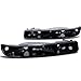Spec-D Tuning LB-GMC99G-TM Gmc Sierra 1500 2500 3500 Yukon Xl, Smoked Lens Bumper Lights Lamps Pair