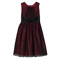 Girls' Cherokee&reg; Mesh Overlay Dress - Red