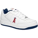 Reebok Men's MLB Angels Clubhouse Lining Sneaker,White/Navy/Red,9.5 M