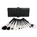 Bdellium Tools Professional Antibacterial Makeup Maestro Series Complete 12pc. Brush Set with Roll-up Pouch
