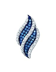 0.10CT BLUE DIAMOND FASHION PENDANT