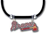 Atlanta Braves Logo Pendant Necklace - MLB Baseball Fan Shop Sports Team Merchandise