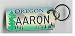 Oregon Zipper Pulls Or Keychains with Your Name (S-Z)