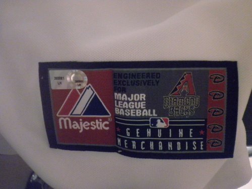 CHRIS YOUNG Signed Diamondbacks Jersey MLB Holo Autographed Majestic Arizona