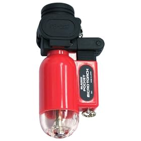 Blazer “The Torch” Butane Refillable Micro Torch - Red