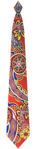Print Red Medallions