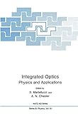 Integrated optics : physics and applications