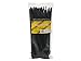 Monoprice 105797 8-Inch 50LBS Releasable Cable tie, 100-Piece/Pack, Black