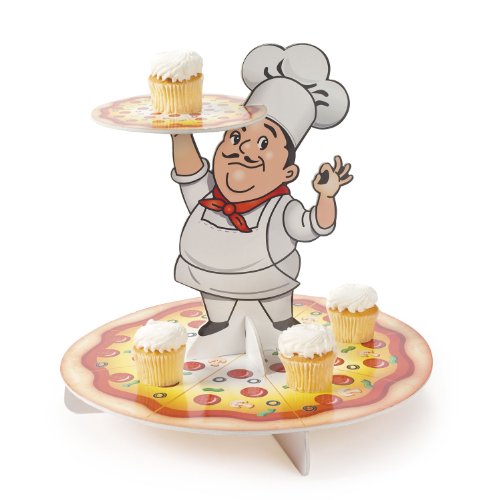 Pizza Party Cupcake Holder