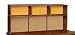 Room Magic Magic Desk Hutch, Chocolate