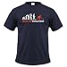 BOWLING EVOLUTION - HERREN - T-SHIRT in Navy by Jayess Gr. XXL