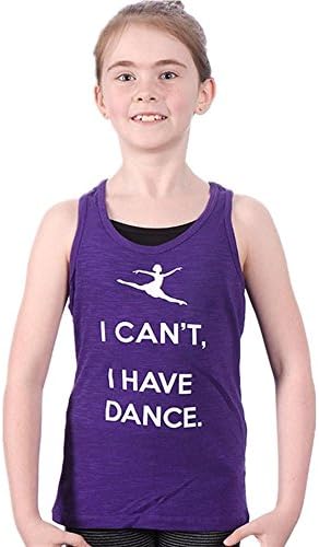 Covet Child "I Can't, I Have Dance" Tank Top (Small, Purple)