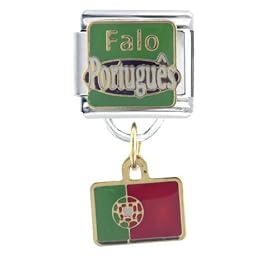 Falo Portugues Travel & Flags Italian Charms