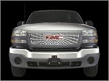 Putco 303109 Liquid Spider Web 3-D Mirror  Solid Aluminum Grille
