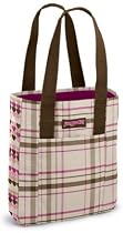 Jansport Classic Tote Shell Tan Plaid