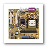 ASUS K8V-MX - Motherboard - micro ATX - K8M800 - Socket 754 - UDMA100, SATA (RAID) - Ethernet - video - 6-channel audio